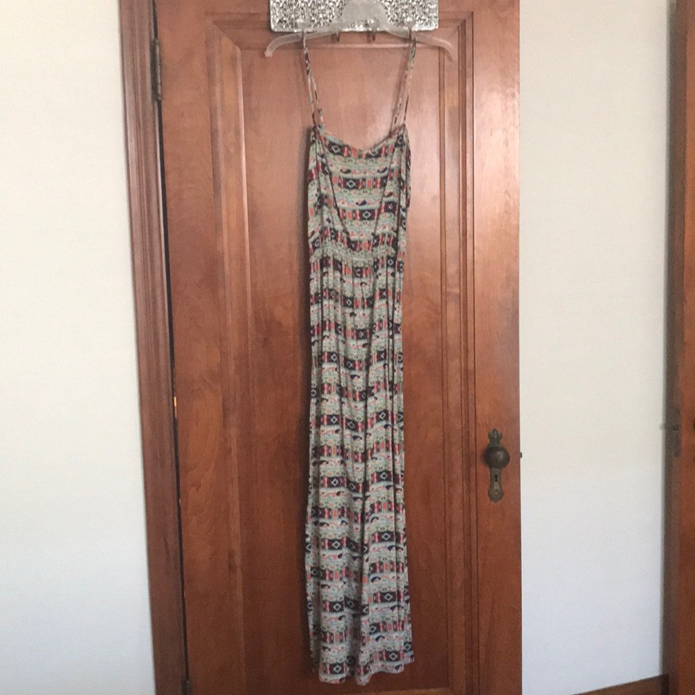 Tribal maxi dress